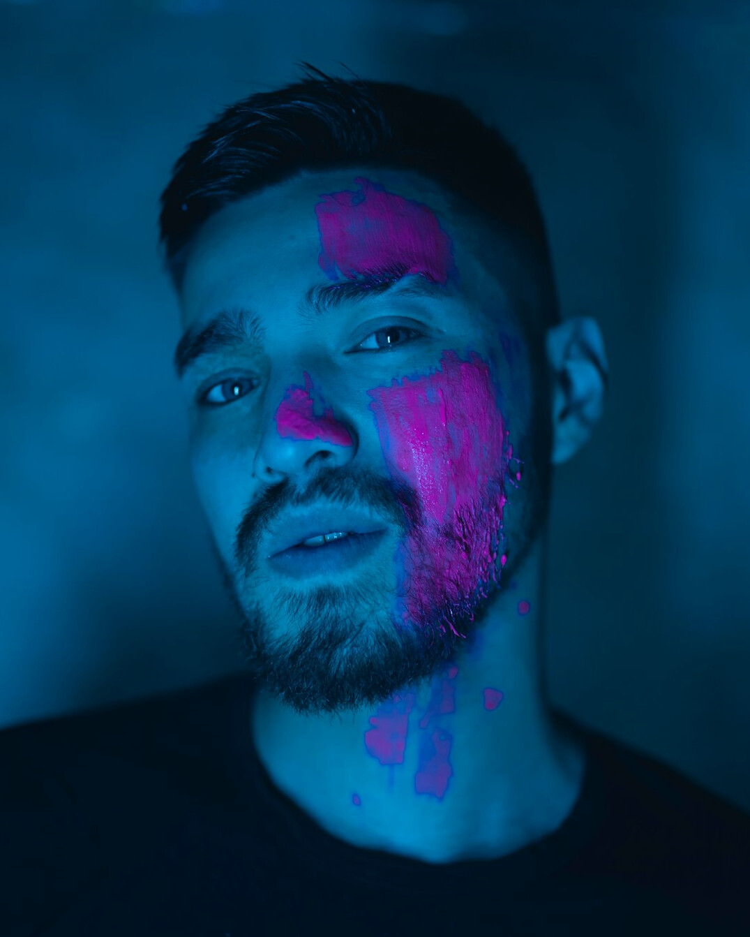 Portrait of a bearded man